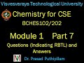 Chemistry for CSE, Module 1 Part 7, VTU, BCHES102/202, Electrochemical gas Sensor for NOx