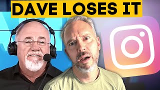 Dave Ramsey Loses His Mind Over This Advice On Instagram! | Cash Flow Expert Reacts