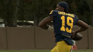 Michigan Football's first ReliaQuest Bowl practice