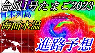 台風1号2023候補たまご熱帯低気圧の最新情報\u0026北海道で降雪の予報 #台風 #雪 #天気