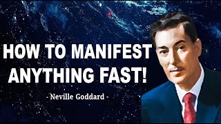 Neville Goddard | How To Manifest Anything FAST and SIMPLE (Best Method)
