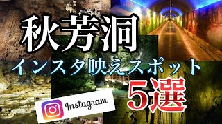 【秋芳洞】秋芳洞インスタスポット5選！素敵な写真を撮ろう！