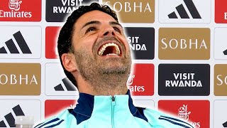 Wounded animal dangerous? 'DO I LOOK LIKE AN ANIMAL?!' | Mikel Arteta EMBARGO | Leicester v Arsenal