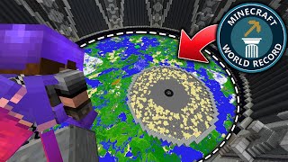 I Made the LARGEST EVER Map Room in Minecraft Hardcore!