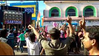 gulnagar kendrapada maa santoshi vs naidu   #bhasani#maa Santoshi#viralvideo