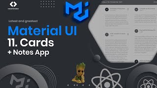 React Material UI Tutorial | 11. Cards