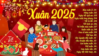 Nhạc Tết 2025 EDM - Tuyển Tập Nhạc Xuân Remix Hay Nhất Nghe Là Thấy Tết - Chào Xuân Ất Tỵ 2025