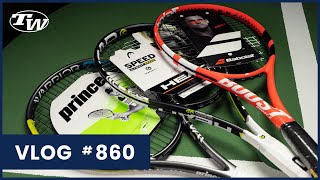 Pre-strung tennis racquets from Prince, Babolat & Head under $100 (great for beginners!) - VLOG 860