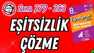 Eşitsizlik Çözümü, Matsev Öğreniyorum Serisi, Sayfa 279-283