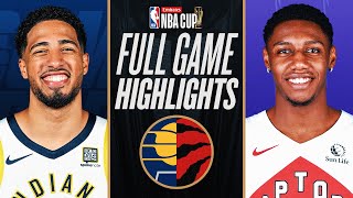 PACERS at RAPTORS | EMIRATES NBA CUP 🏆 | FULL GAME HIGHLIGHTS | December 3, 2024