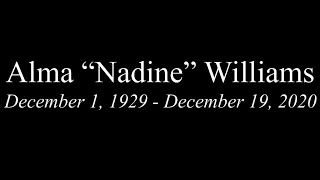 Alma Williams - Graveside Service