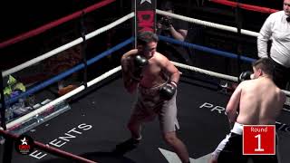 Sam Hogben Vs  Gareth Card -  Fight 4 - Round 8 Charity Fight Night at the Clapham Grand