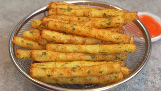 Crispy French Fries At Home !Delicious ! Potato sticks !  Potato Recipes !