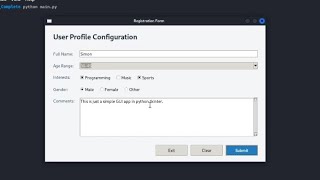 Build a Python Registration Form with Tkinter (Fast Coding)