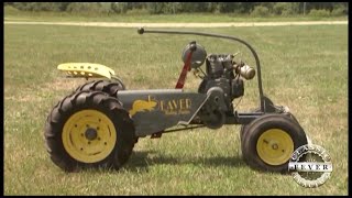 Tractor Has NO STEERING WHEEL! Low Production 1950s Beaver GR-T6 with Tiller Steering