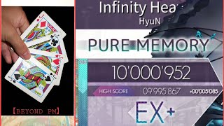 【Arcaea】Infinity Heaven (BEYOND) PM 10000952pts (MAX-34)