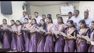 Chinna Chiriya Kudililey |Tamil Christmas Song| சின்ன சிறிய குடிலிலே|SGTC Kuwait Choir