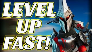 How to TIER & LEVEL UP FAST in Fortnite (GET ETERNAL KNIGHT EASY) CHAPTER 2 SEASON 3!