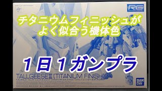 【ガンプラ】プレバン 限定!  ＲＧ  トールギスⅢ ［チタニウムフィニッシュ］の回