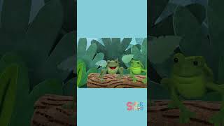 Five Little Speckled Frogs #kidssongs #nurseryrhymes #childrensmusic #supersimplesongs