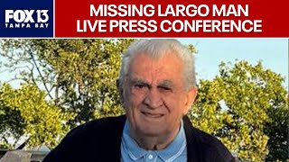 Missing Largo man press conference