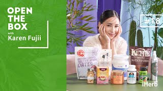 【iHerb Japan】藤井夏恋のウェルネスな毎日に欠かせないiHerbのお気に入りアイテムを紹介｜OPEN THE BOX