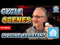 How to Cycle through Scenes like Hue using a Button in Home Assistant - TUTORIAL