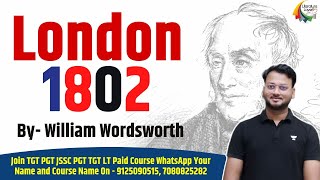 London 1802 poem by William Wordsworth