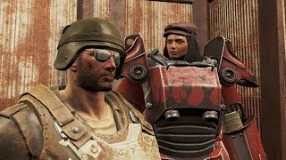 【Fallout 4】 10 やっとダイアモンドシティだぁ   　パイパーにパワーアーマーを着せてみた。