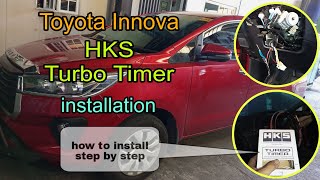 Toyota Innova | HKS Turbo Timer installation (how to install) step by step