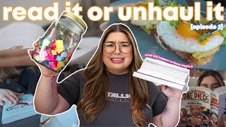 read it or unhaul it🐦✨📚 will these books stay in my collection or go?!