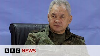 Russian defence minister shown visiting troops after Wagner mutiny – BBC News