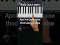 Apni toh jaise taise thodi aise  piano tutorial harmonium#kishorekumar #amitabhbachchan#lavarish