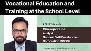 Vocational education and training at the school level | NSDC | Skill India