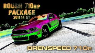 2011-14 Mustang Brenspeed 710R Roush TVS Supercharger Package 710HP