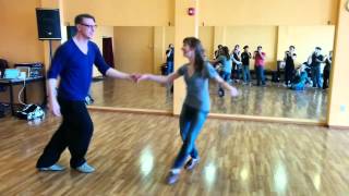 505 Stomp 2014 - Peter Strom and Laura Glaess - Swingouts and Technique