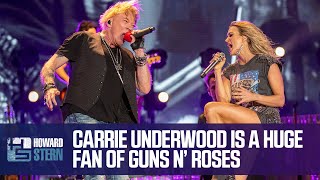 Carrie Underwood, Guns N' Roses Superfan, Talks Performing With Axl Rose