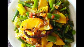 পিঁয়াজকলির  তরকারী | Curry of onion blossom | Healthy and delicious | Indian recipe |