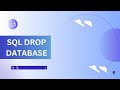 how to drop (delete) a database | SQL DROP DATABASE TUTORIAL