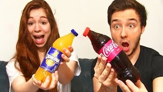 Degustation du Bonbon XXL Coca-Cola ! Bonbon XXL Fanta ! Orangina et Sprite en COUPLE !