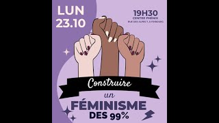 Construire un féminisme des 99% avec Pauline Delage et la grève féministe Fribourg