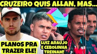 ALLAN QUASE ASSINOU COM A RAPOSA, MAS… PLANO DO FLAMENGO POR JORGINHO! CEBOLINHA TREINA E DEVE JOGAR