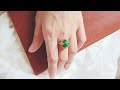 Unveiling the Malachite Empire:  Green Brass Jewelry #youtubevideo #handcraftedjewelry #jewelryset