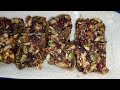 dates and dry fruits barfi recipe sugar free recipe food talk