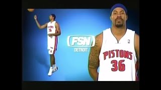 2005 Detroit Pistons Fox Sports Detroit Commercial (ft. Sheed Bumper)