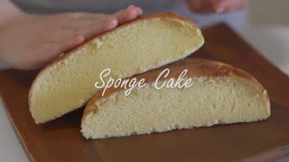 [Shima Bo] Easy Steps to make Sponge Cake | Fluffy Cake Recipe | Cook with me