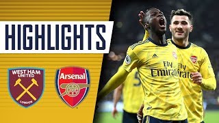 Pepe with a special goal! | West Ham 1-3 Arsenal | Premier League highlights