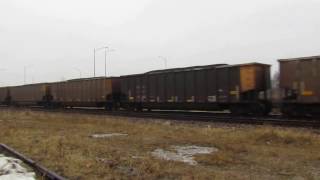 Northbound UP 8719 and UP 6926 on the Union Pacific