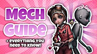 Mechanic Identity V Guide + TIPS & TRICKS (for noobs and pros!)