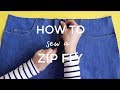 How to Sew a Zip Fly